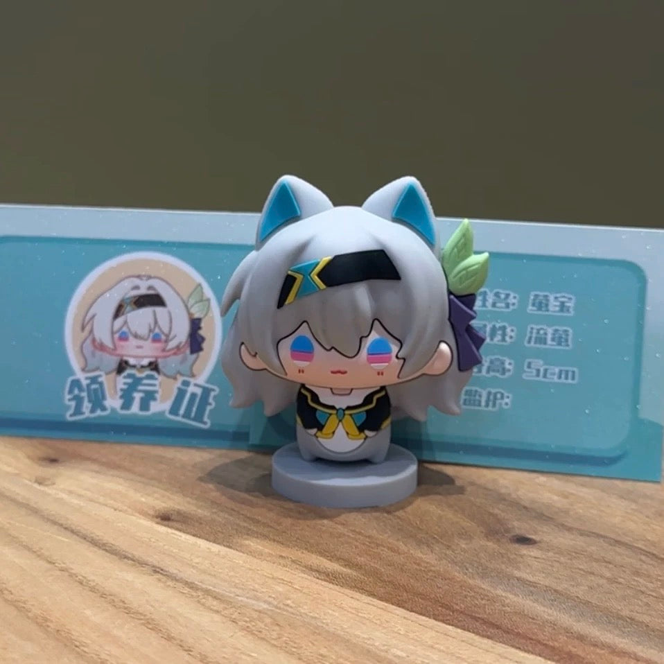 Smile House Plush Honkai Star Rail Firefly Cute Action Figures 6CM