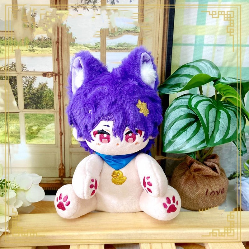 Smile House Plush Honkai Star Rail Plushies Aventurine Dr. Ratio Animal Plush Doll 15CM