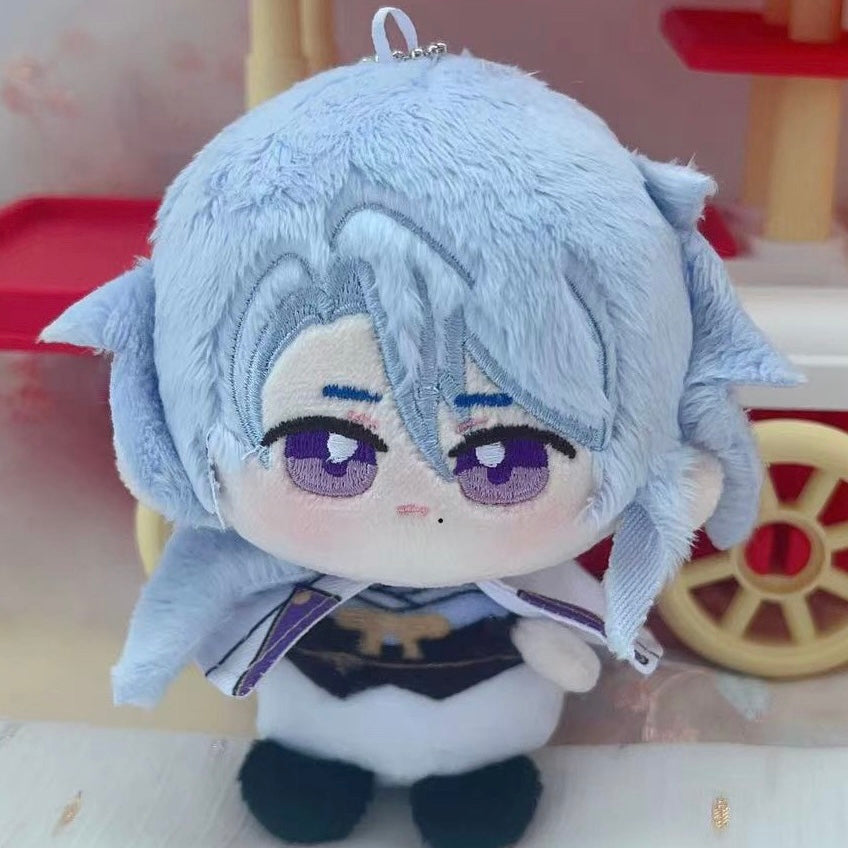 Smile House Plush Genshin Impact Ayato Wanderer Zhongli Childe Plush Doll 12 CM