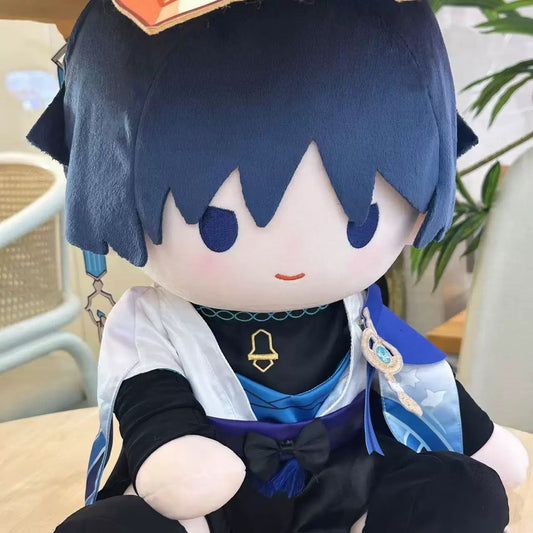 Smile House Plush Genshin Impact plushie Scaramouche Wanderer Staring Eyes Plush Doll 40CM