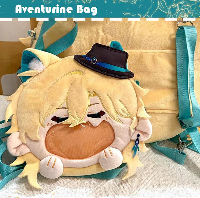 Smile House Plush Honkai: Star Rail Aventurine Crossbody Bag Backpack