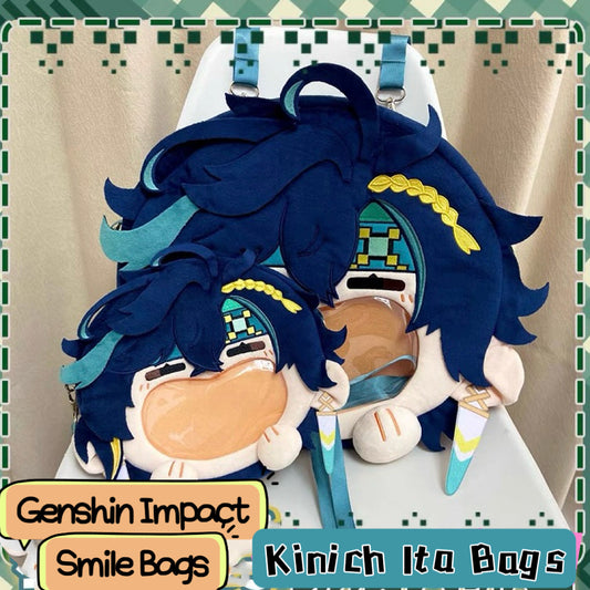 Smile House Plush Genshin Impact Kinich Smile Bag Crossbody Bag Backpack