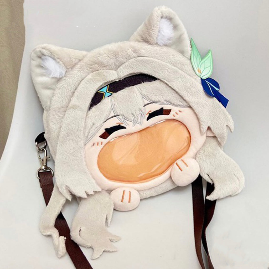 Smile House Plush Honkai Star Rail Firefly Smile Backpack Crossbody Bag