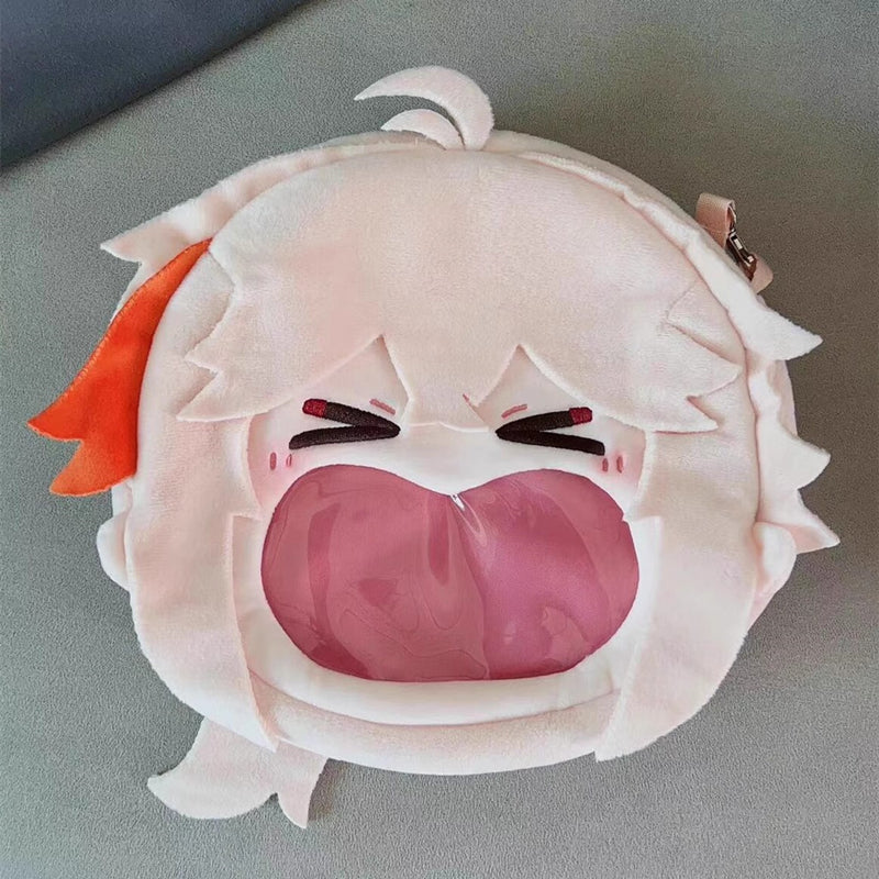 Smile House Plush Genshin Impact Kaedehara Kazuha Crossbody Bag Backpack