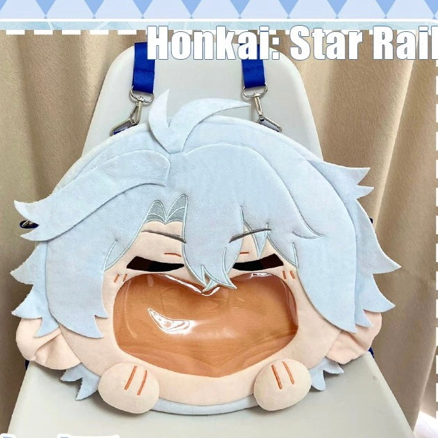 Smile House Plush Honkai Star Rail Phainon Smile Backpack Crossbody Bag