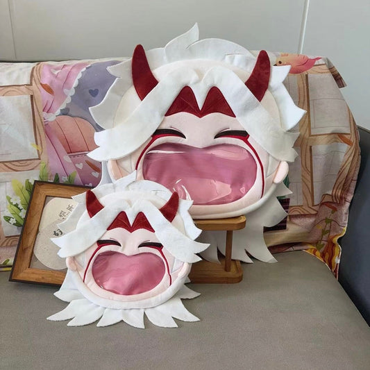 Smile House Plush Genshin Impact Arataki Itto Smile Bag Crossbody Backpack