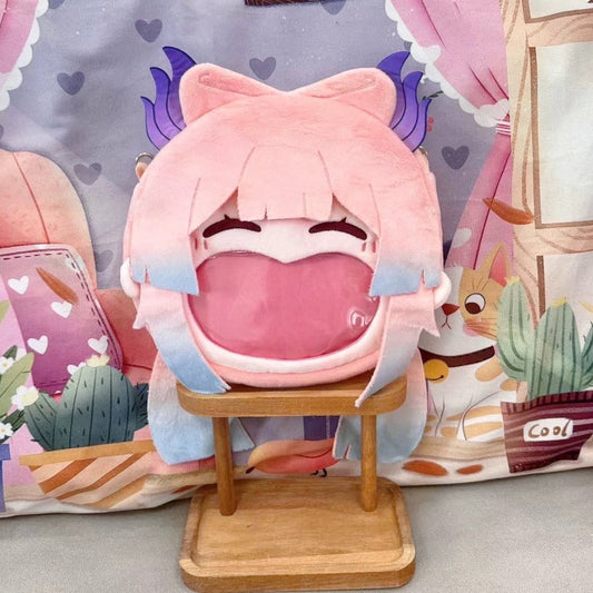 Smile House Plush Game Genshin Impact Kokomi Crossbody Bag Backpack
