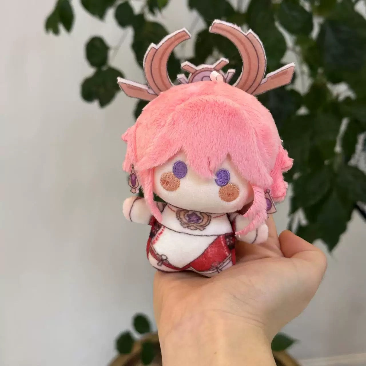 Smile House Plush Genshin Impact Yae Miko Staring Eyes 12CM Plush Doll