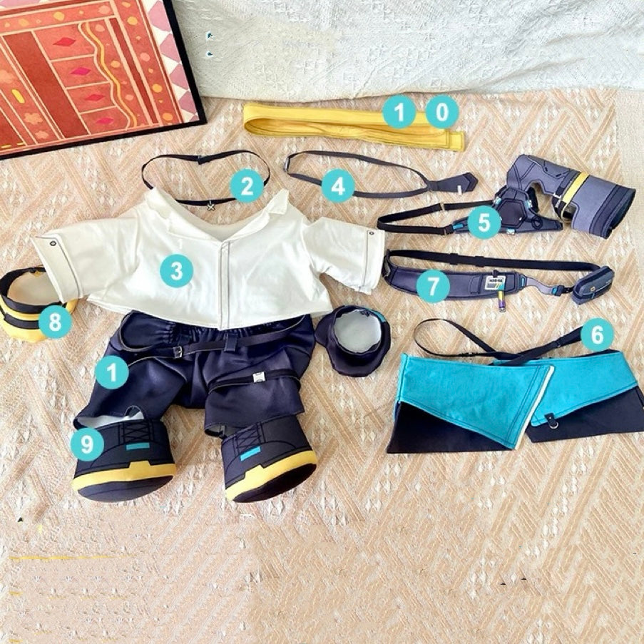 Smile House Plush Zenless Zone Zero/ZZZ Plushies Harumasa Big Eyes Plush Doll 40CM