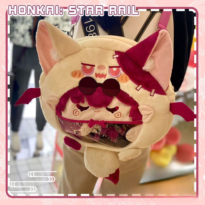 Smile House Plush Honkai: Star Rail Kafka Bag Backpack Crossbody Bag