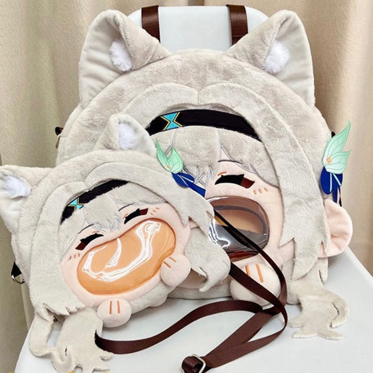 Smile House Plush Honkai Star Rail Firefly Smile Backpack Crossbody Bag