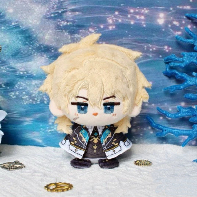 Smile House Plush Genshin Impact Plushies Flins Durin Varka Cloak Plush Doll