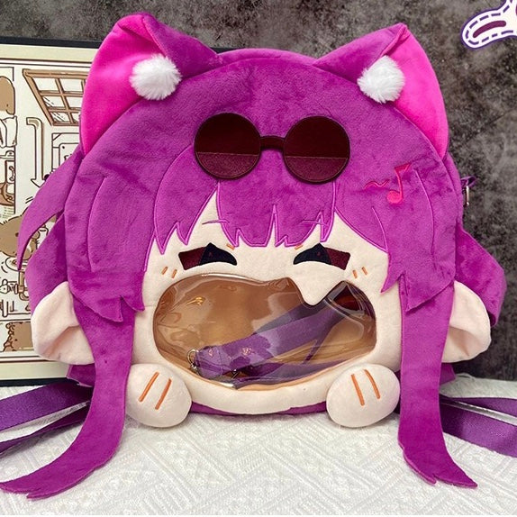 Smile House Plush Honkai: Star Rail Kafka Crossbody Bag Backpack