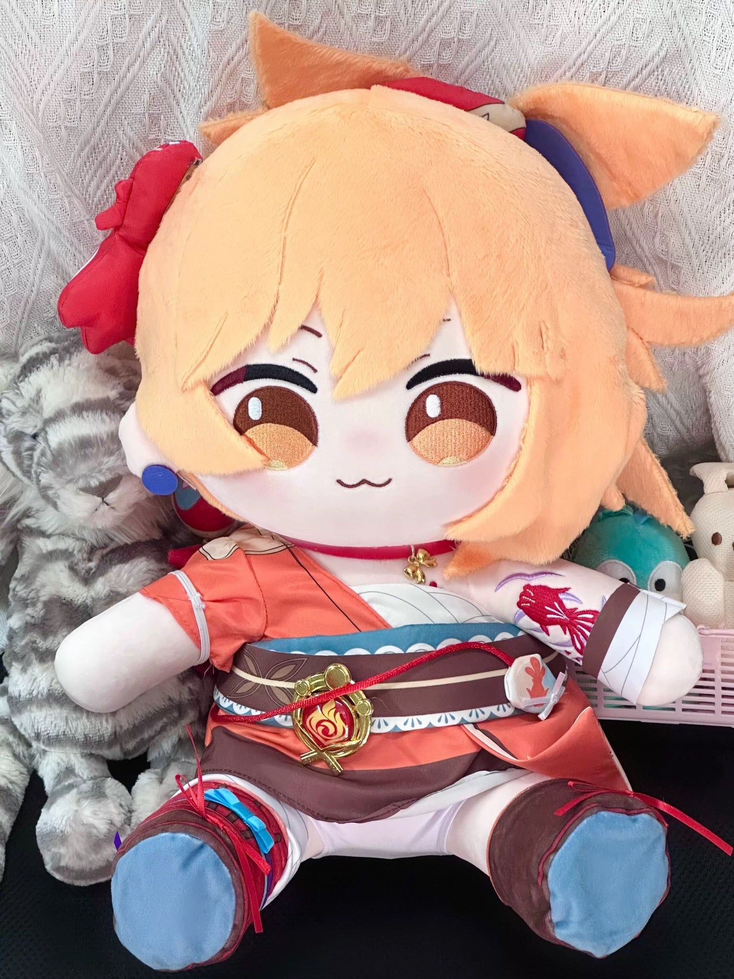 Smile House Plush Genshin Impact Plushies Cute Yoimiya 40CM Plush Doll