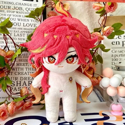 Smile House Plush Genshin Impact Plushie Mavuika Plush Doll 20 CM