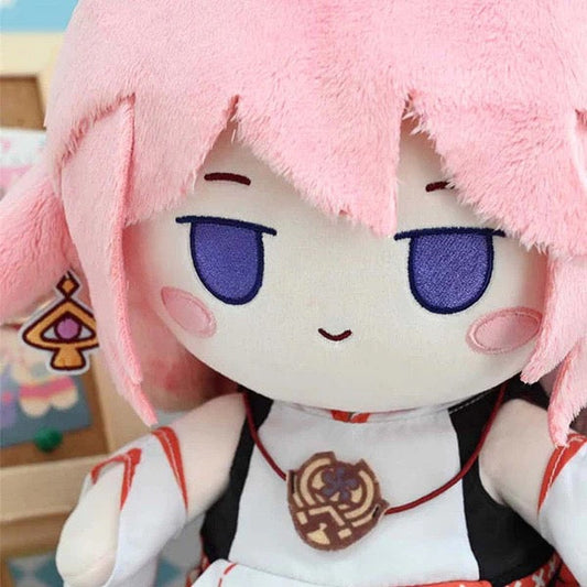 Smile House Plush Genshin Impact Fanmade Yae Miko Plush Doll 23CM