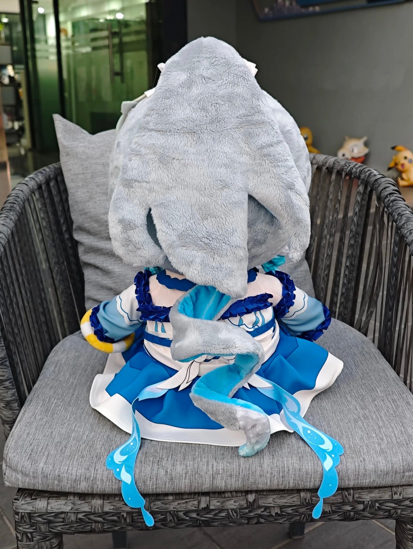 Smile House Plush Honkai Impact3 Plushies Herrscher of Truth Bronya Zaychik Big Eyes 40CM Plush Doll