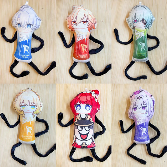 Smile House Plush Honkai Star Rail Plushies Anaxa Long Legs Strange Plush Doll 25CM