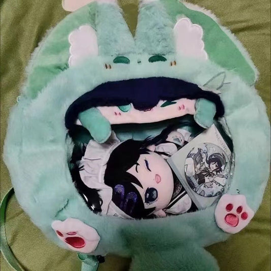 Smile House Plush Genshin Impact Venti Plush Corssbody Bag Backpack