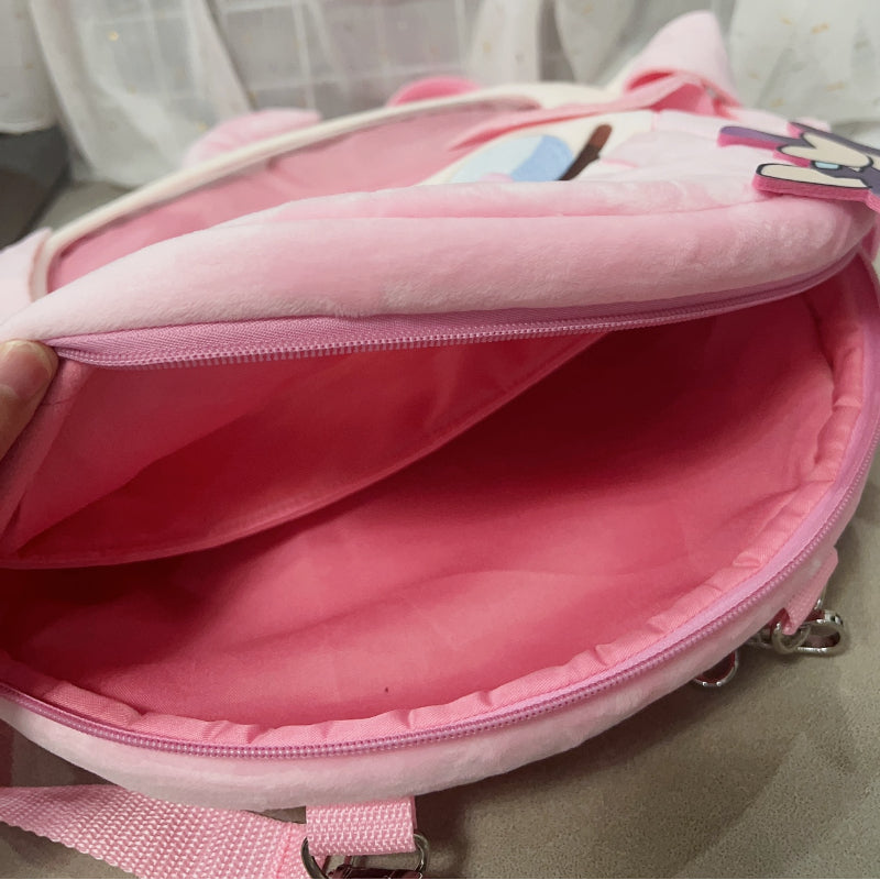 Smile House Plush Honkai Impact 3: Elysia Backpack Crossbody Bag