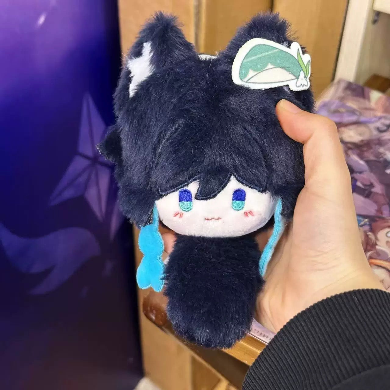 Smile House Plush Genshin Impact Venti Plush Doll Ball 12CM Plushies