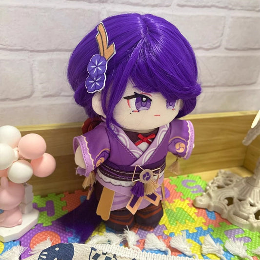 Smile House Plush Genshin Impact plushie Baal Raiden Shogun Plush Doll 20 CM