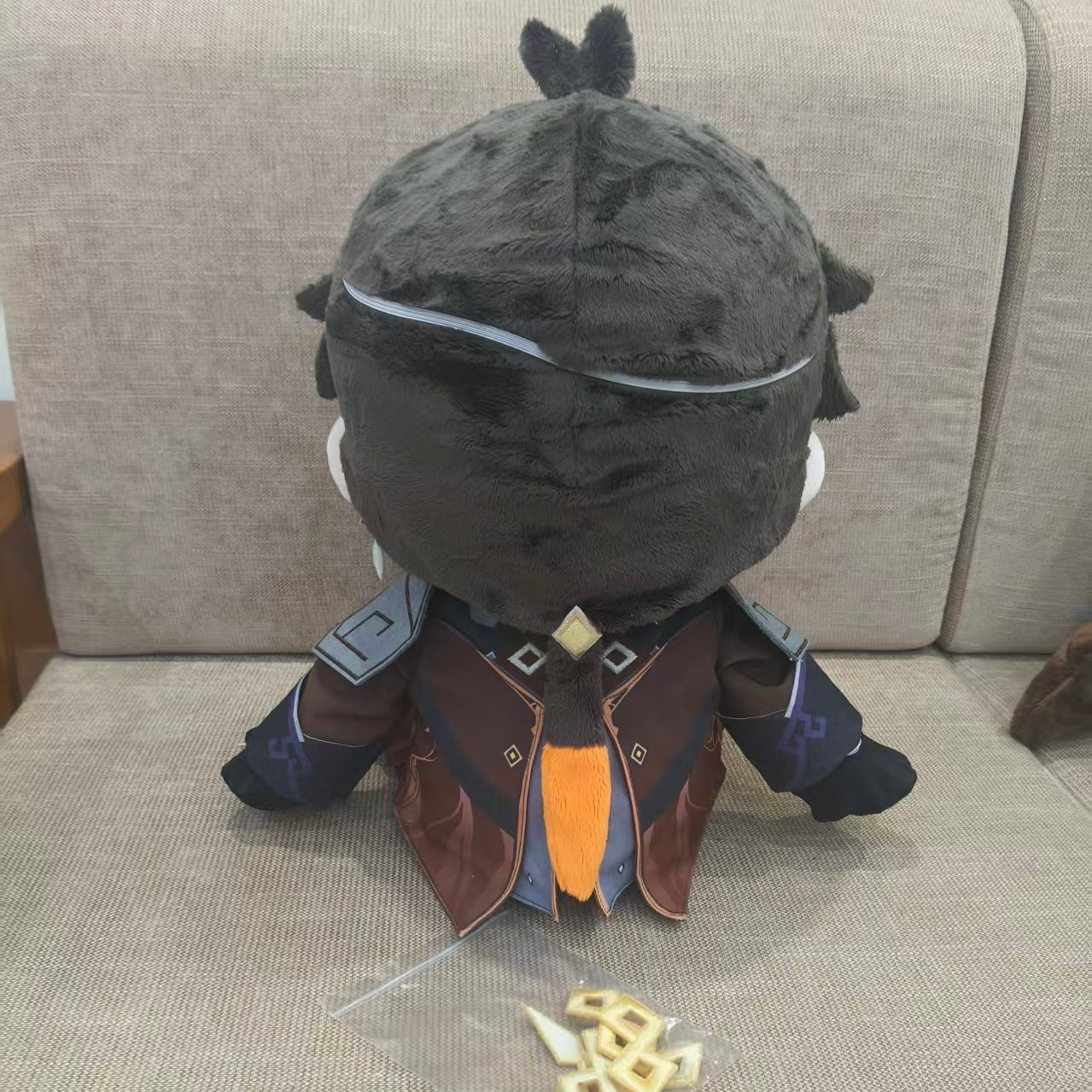 Smile House Plush Genshin Impact Plushies Staring Zhongli 40CM Plush Doll