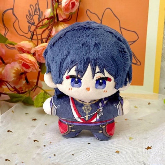 Smile House Plush Genshin Impact Wanderer Scaramouche Kabukimono HX Style Plush Doll 12 CM