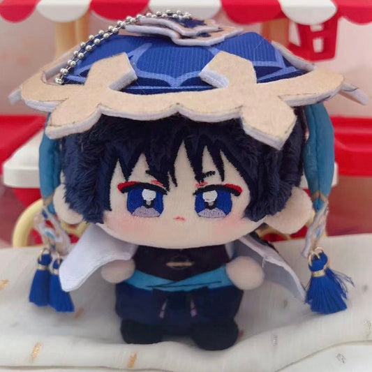 Smile House Plush Genshin Impact Ayato Wanderer Zhongli Childe Plush Doll 12 CM