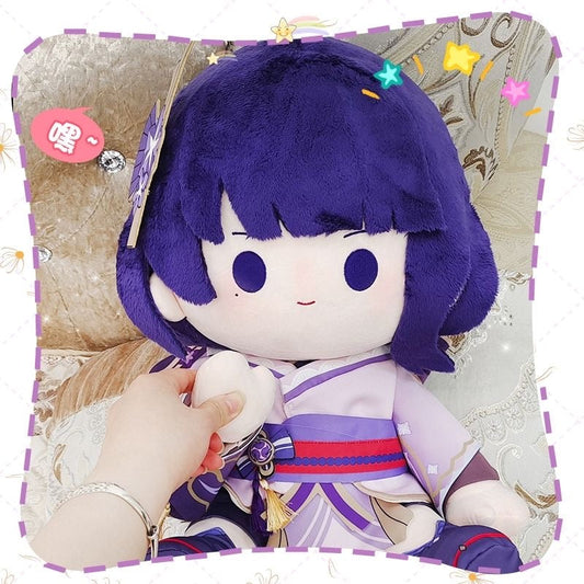 Smile House Plush Genshin Impact Plushies Staring Baal Ei Raiden Shugun 40CM Plush Doll