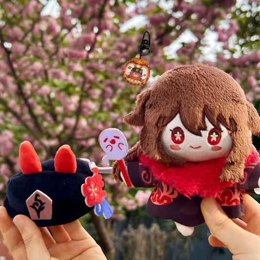 Smile House Plush Genshin Impact Plushies Magic Hutao 12CM Plush Doll