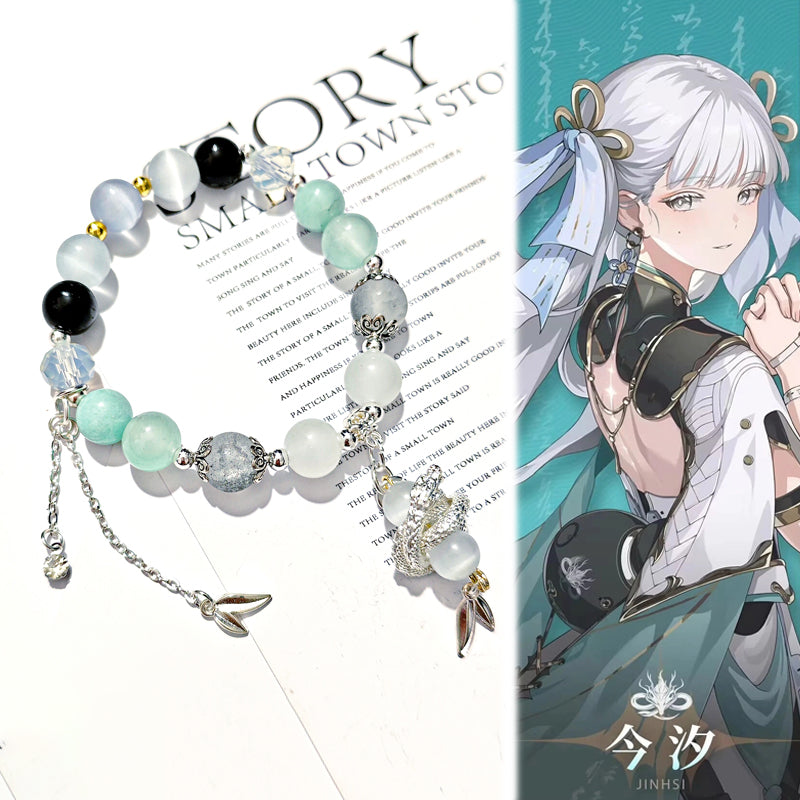 Smile House Plush Game Wuthering Waves Jinhsi Inspired Bracelet