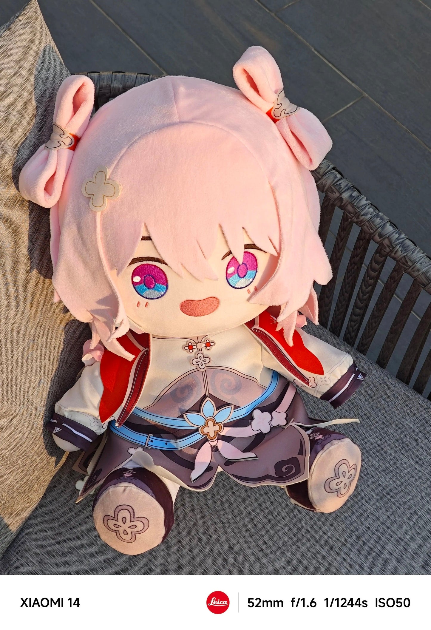 Smile House Plush Honkai: Star Rail Plushies March 7th Big Eyes 40CM Plush Doll