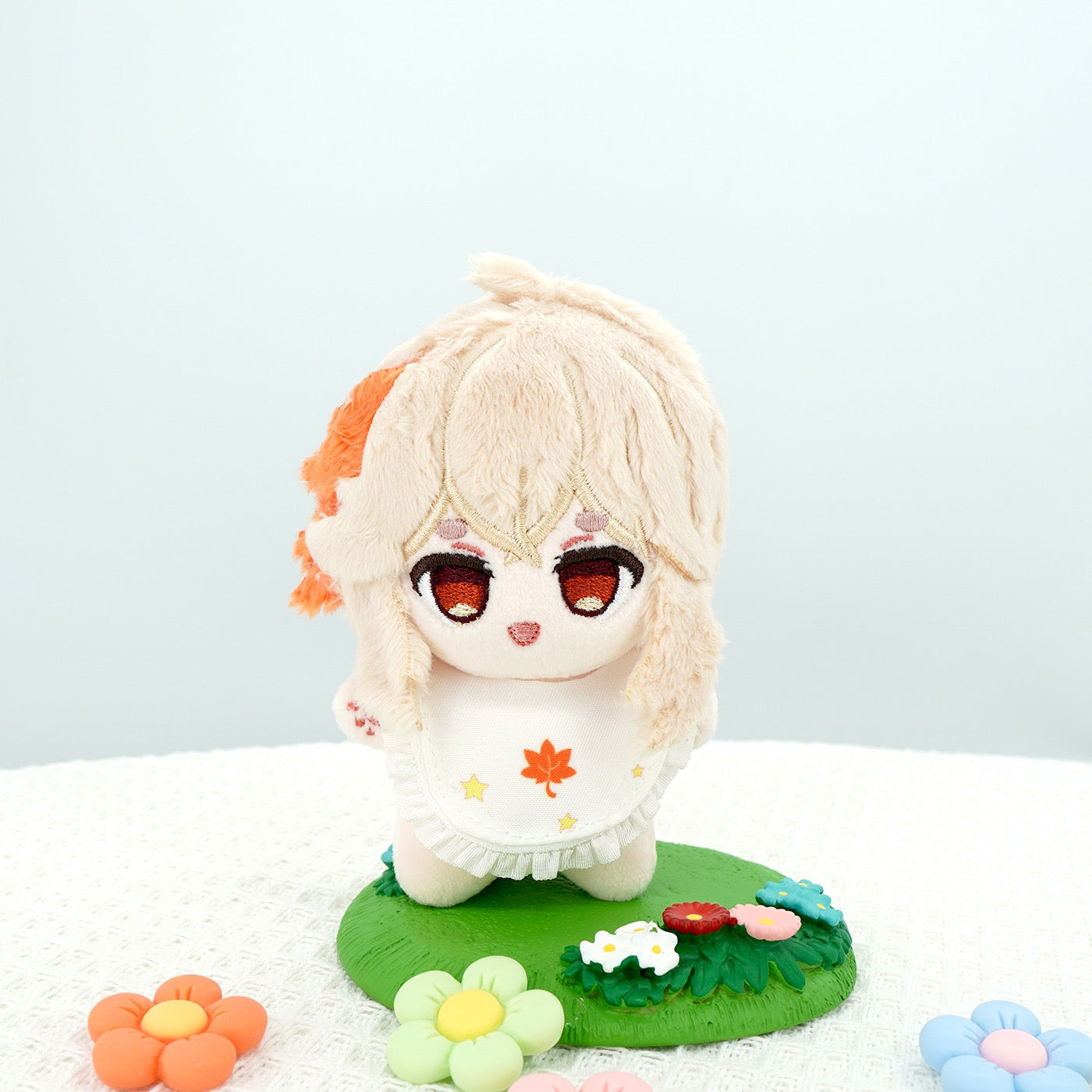 Smile House Plush Genshin Impact Fanart Plushie Kaedehara Kazuha Cute Plush Doll 12 CM