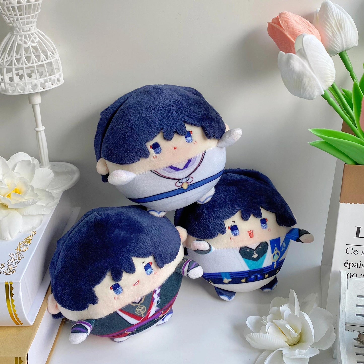 Smile House Plush Genshin Impact Plushies Wanderer Scaramouche Plush Ball Doll