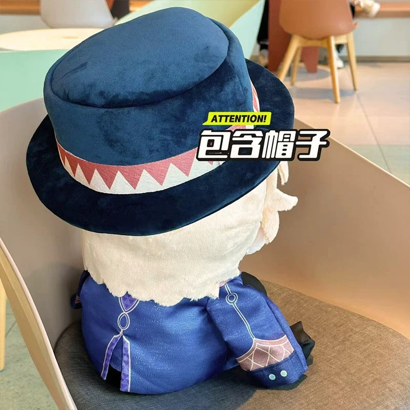 Smile House Plush Honkai: Star Rail Plushies Staring New Style Aventurine 40CM Plush Doll With Hat