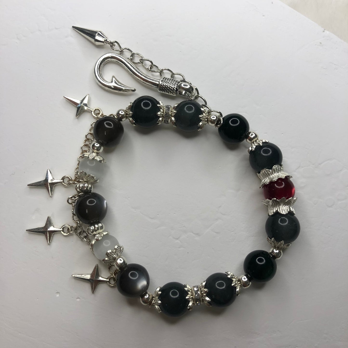 Free Shipping Smile House Plush Zenless Zone Zero ZZZ Jane Doe Inspired Round Bracelet