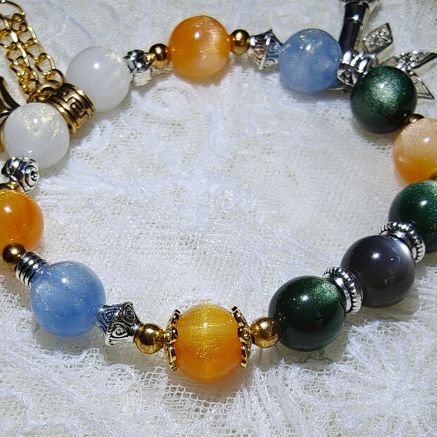 Smile House Plush ~How It's Done~ Performance Inspired Round Beads Bracelet