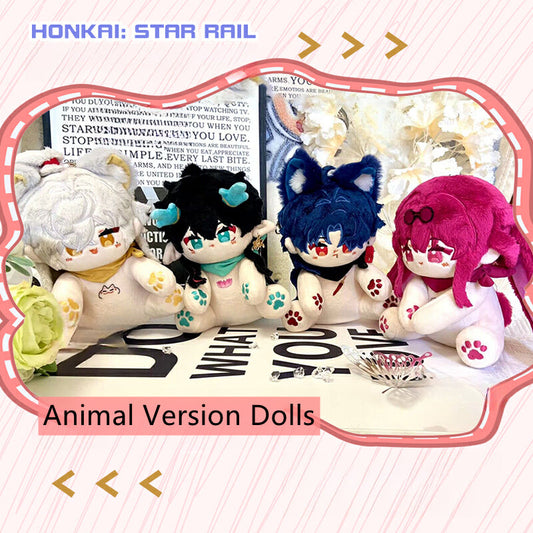 Smile House Plush Honkai: Star Rail Animal Version Plushies 15CM Plush Doll