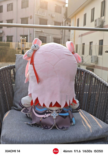 Smile House Plush Honkai: Star Rail Plushies March 7th Big Eyes 40CM Plush Doll