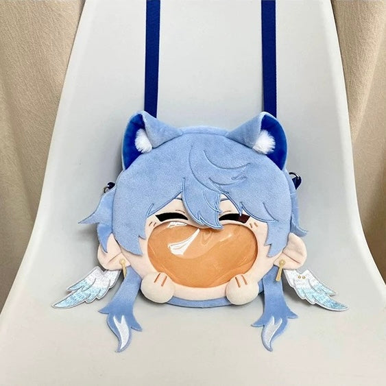 Smile House Plush Honkai Star Rail Sunday Smile Backpack Crossbody Bag