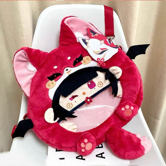 Smile House Plush Honkai Star Rail Sparkle Inspired Backpack Crossbody Bag