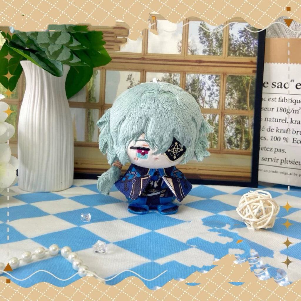 Smile House Plush Honkai: Star Rail Anaxa Tribbie Phainon Mydei Hyacine Castorice The Herta Plushies 12CM Cloak Plush Doll