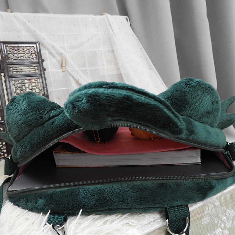 Smile House Plush Game Genshin Impact Xiao Backpack Bag