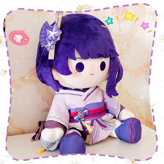 Smile House Plush Genshin Impact Plushies Staring Baal Ei Raiden Shugun 40CM Plush Doll