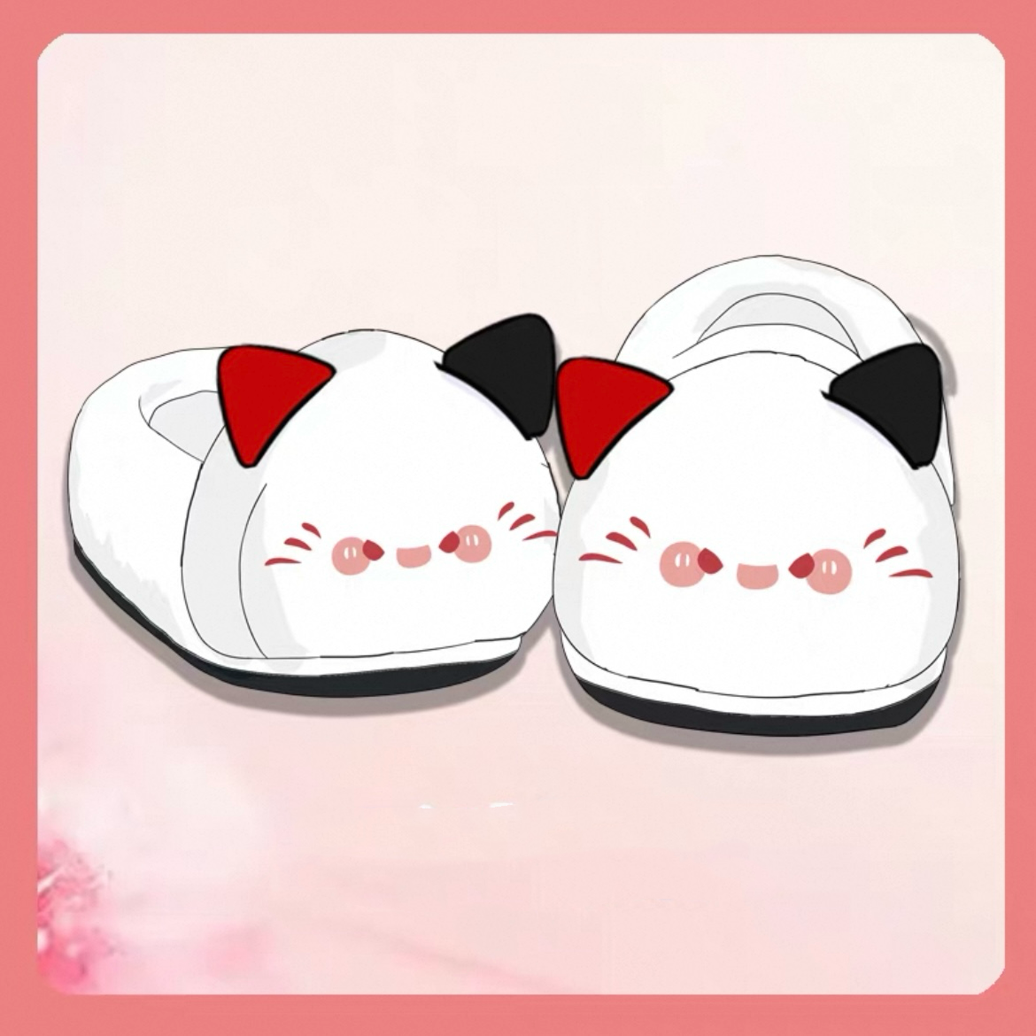 Smile House Plush Genshin Impact Furina Hutao Xiao Kaedehara Kazuha Plush Slippers