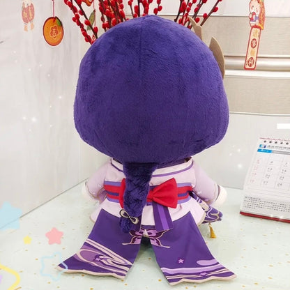 Smile House Plush Genshin Impact Plushies Staring Baal Ei Raiden Shugun 40CM Plush Doll