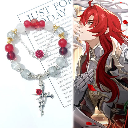 Smile House Plush Honkai: Star Rail Argenti Inspired Bracelet