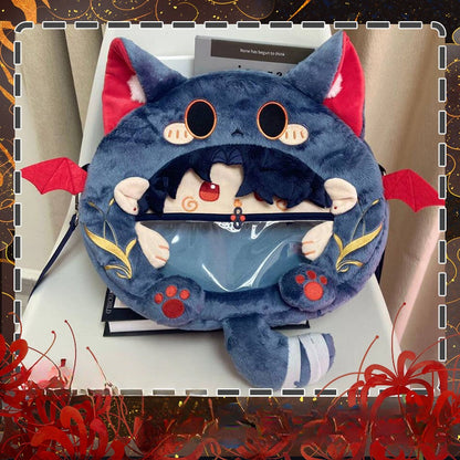 Smile House Plush Honkai: Star Rail Fanart Blade Crossbody Bag Backpack
