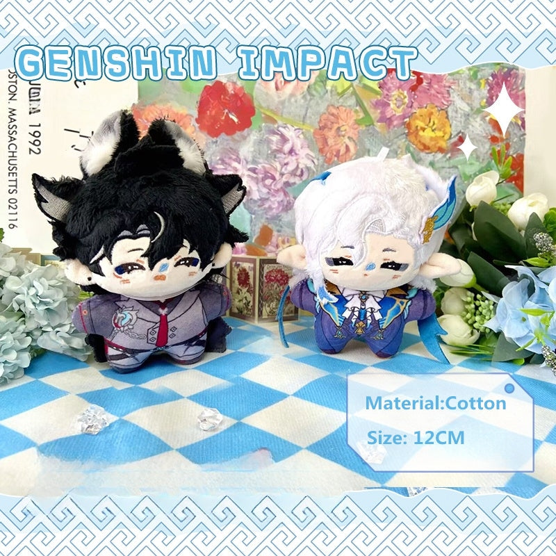 Smile House Plush Genshin Impact Fanart Neuvillette Wriothesley 12CM Plush Doll